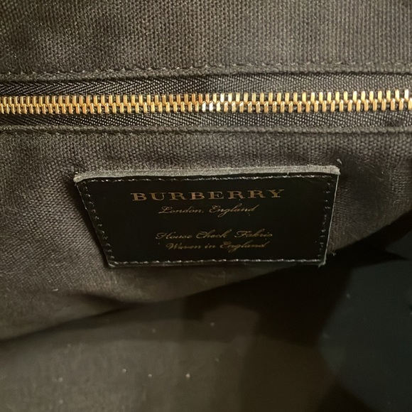 Burberry small leather tote - Picture 10 of 12